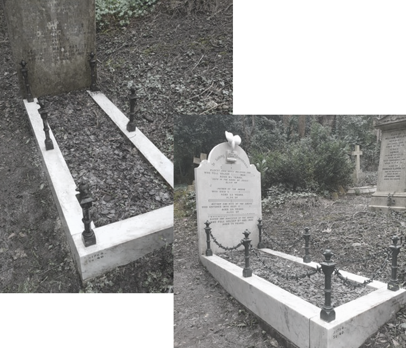 Gravestone restoration